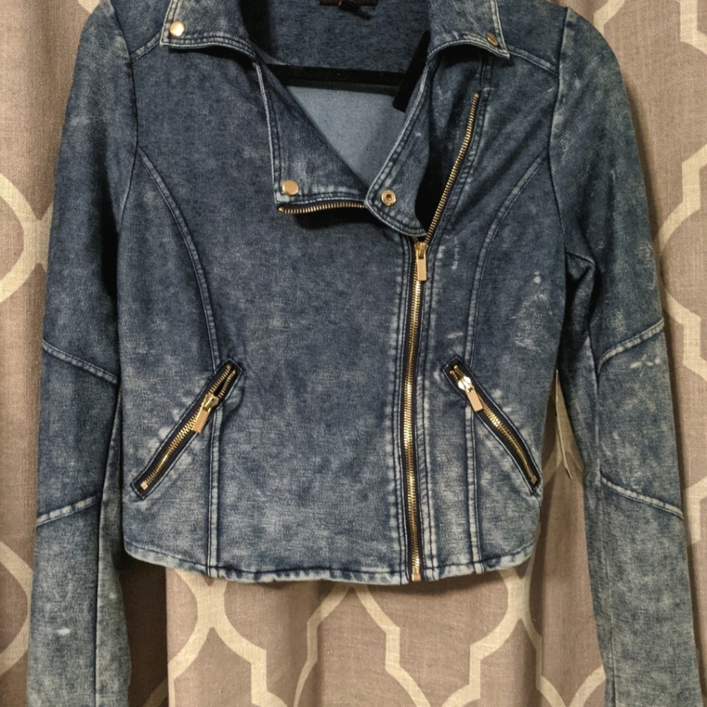 Material Girl Moto Jacket